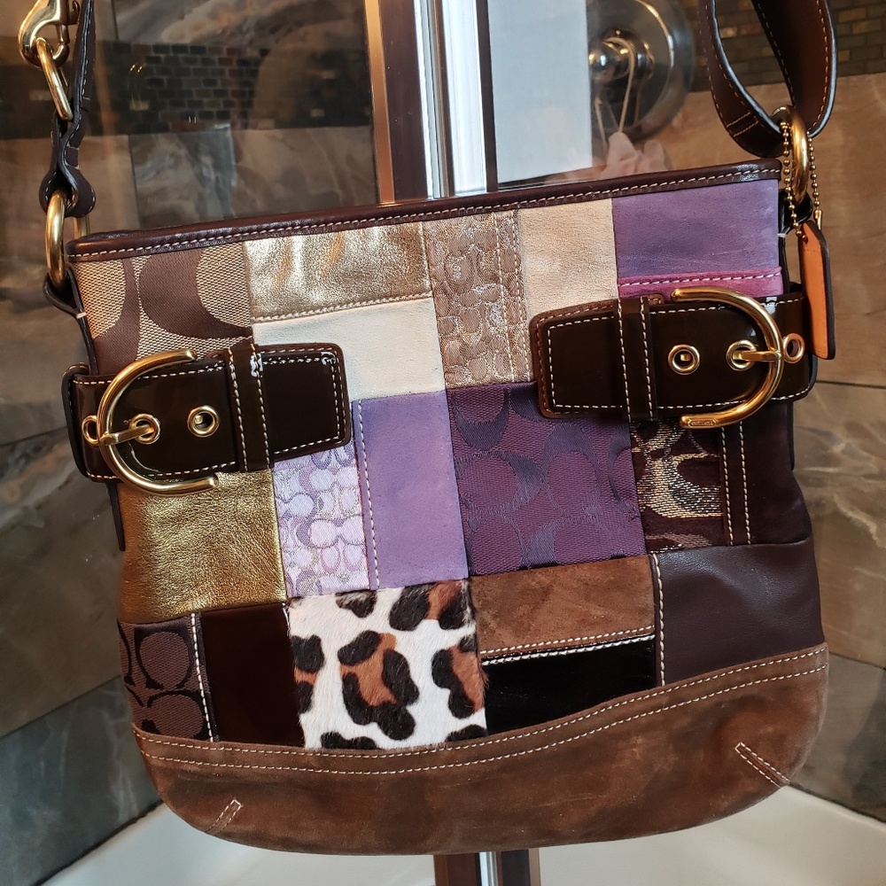 Coach Limited Edition Patchwork bag 3573